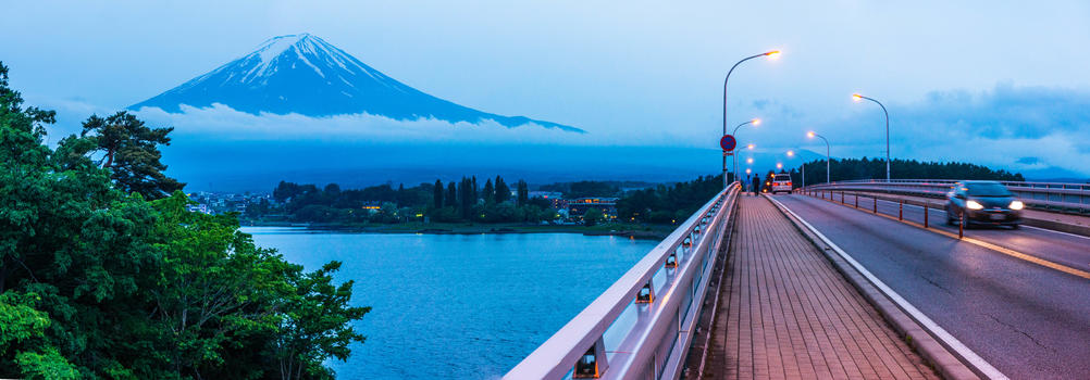 富士山下图片素材免费下载