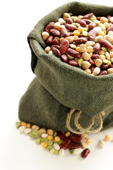 豆类食材袋装图片素材免费下载