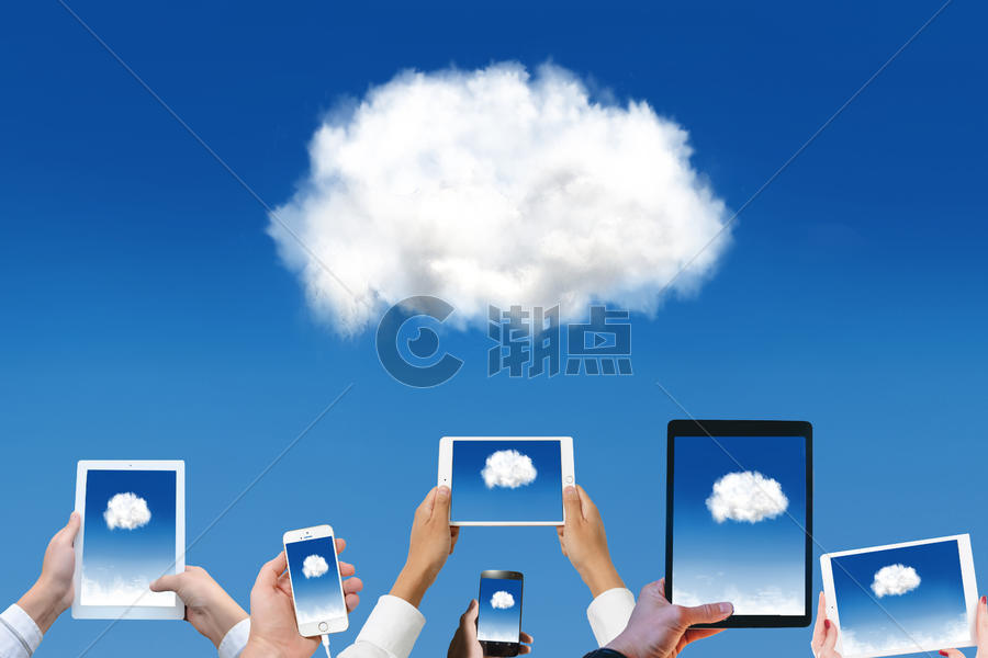 手机中的云图片素材免费下载