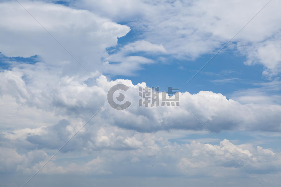 层次分明的云层素材图片素材免费下载