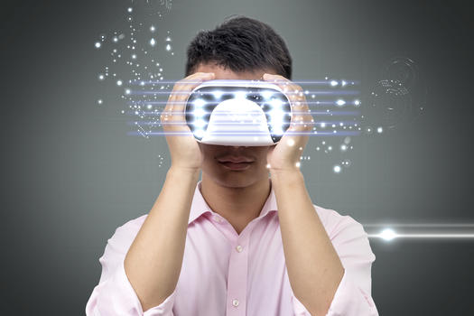 科技智能虚拟眼镜图片素材免费下载