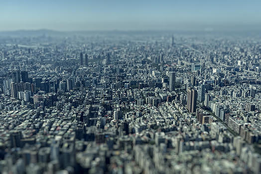 台北城市俯瞰图片素材免费下载