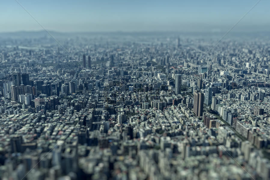 台北城市俯瞰图片素材免费下载
