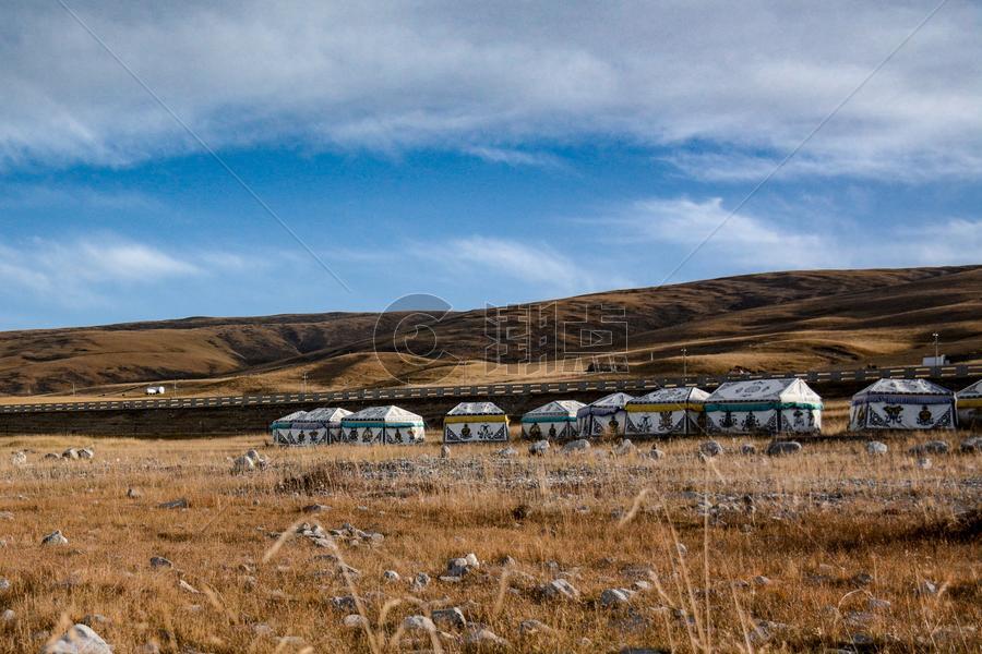 青海湖帐篷露营图片素材免费下载