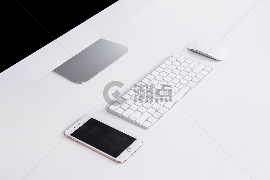 商务鼠标手机键盘电脑办公桌图片素材免费下载