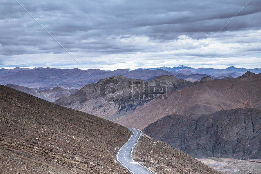 西藏风光天路图片素材免费下载