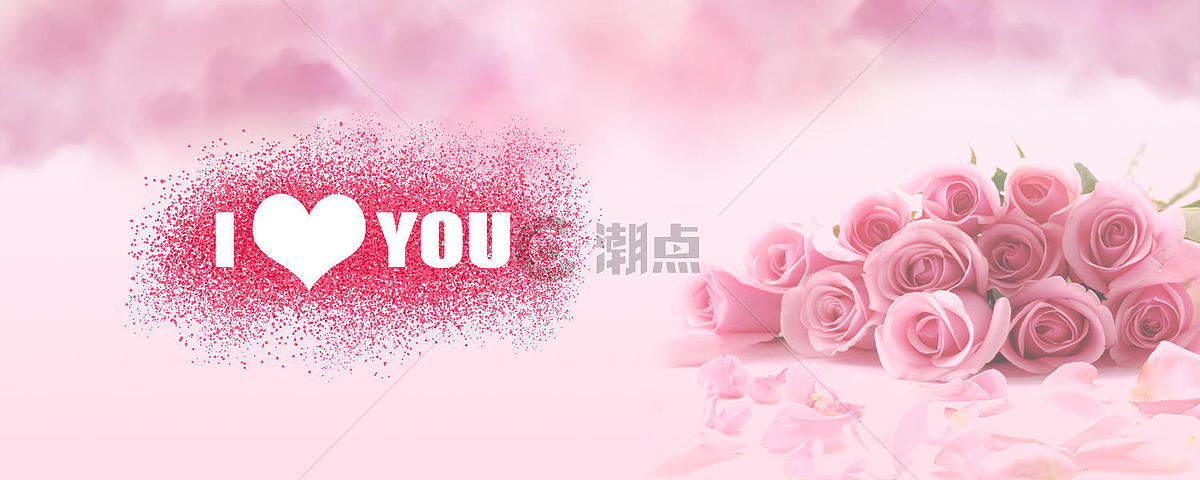浪漫粉色玫瑰图片素材免费下载