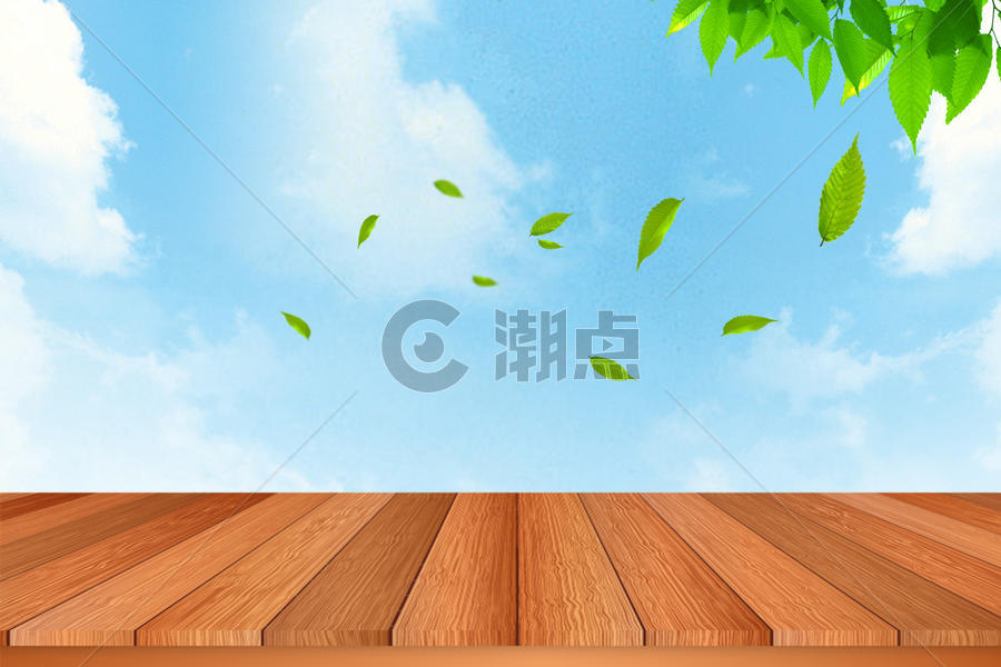 清新木桌背景图片素材免费下载