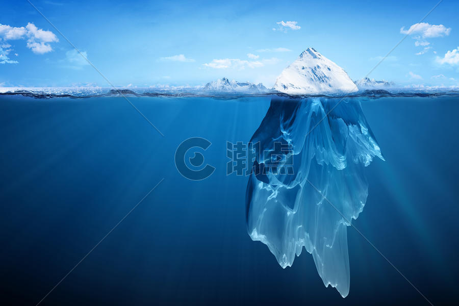 融化的冰山图片素材免费下载