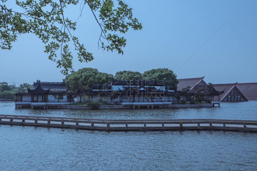 上海景点广富林古文化遗址图片素材免费下载