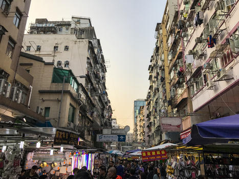 香港老街图片素材免费下载
