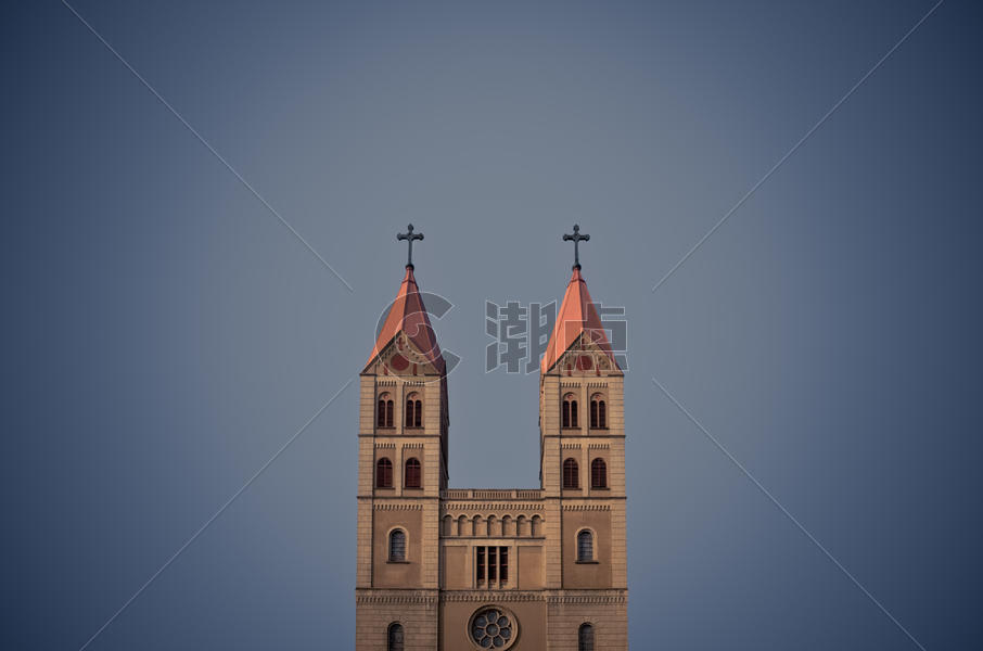 青岛的教堂图片素材免费下载