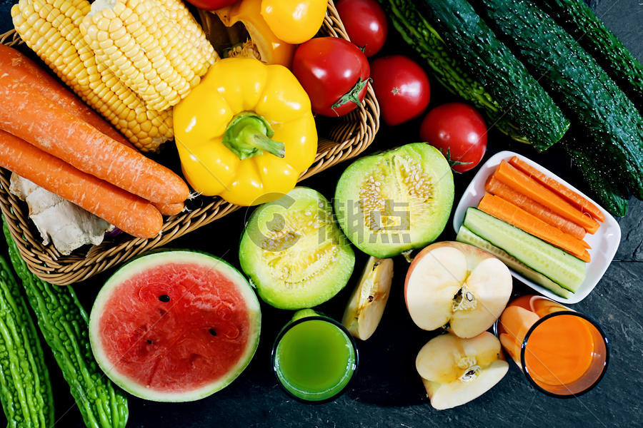 新鲜蔬菜水果图片素材免费下载