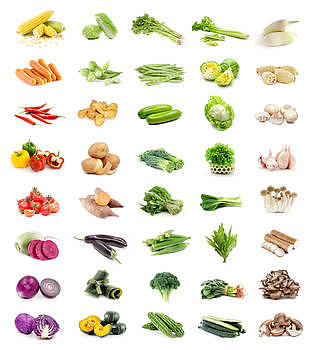 各种高清蔬菜组合素材图片素材免费下载