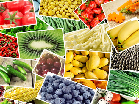 蔬菜水果拼图图片素材免费下载