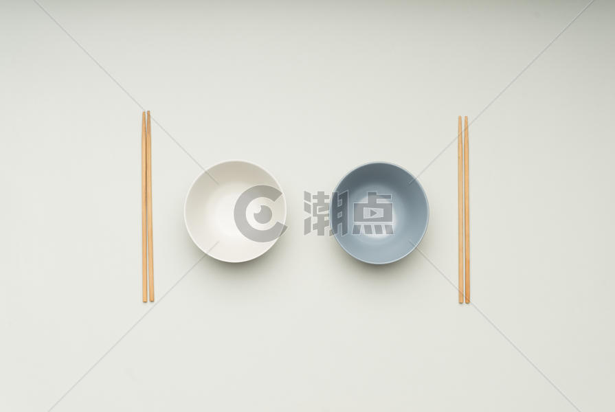 筷子和碗摆拍图图片素材免费下载