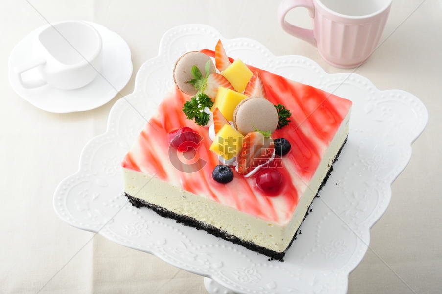 夏日甜品蛋糕图片素材免费下载