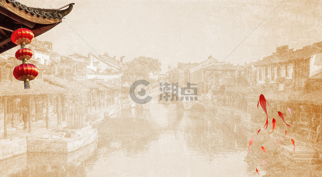 中国古典建筑唯美图图片素材免费下载