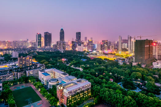 武汉城市风光图片素材免费下载