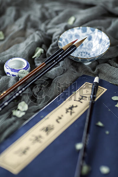 水墨书法传统艺术茶道中国风图片素材免费下载