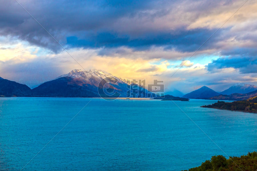 新西兰仙境格林诺奇美景图片素材免费下载