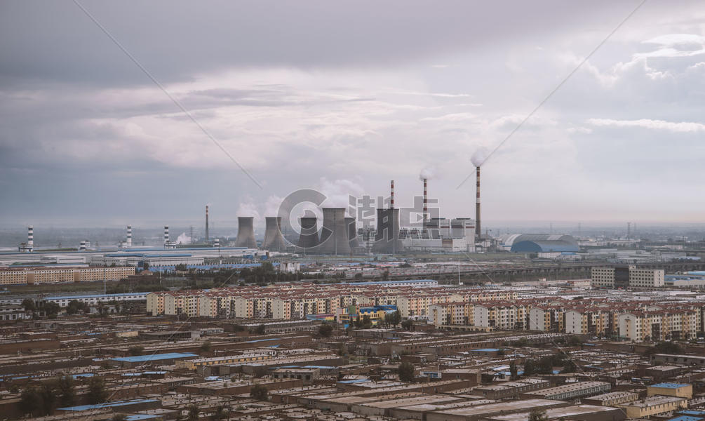 排污的工厂图片素材免费下载