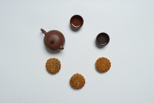 饮茶与月饼搭配图片素材免费下载