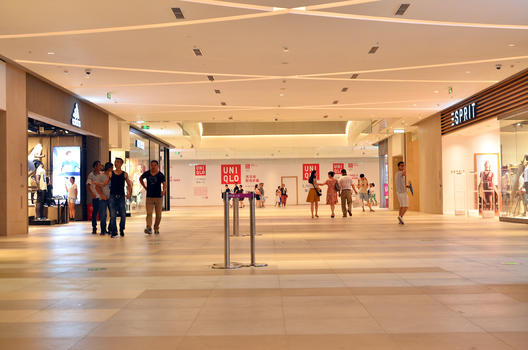 2017怡丰城地下购物大厅图片素材免费下载