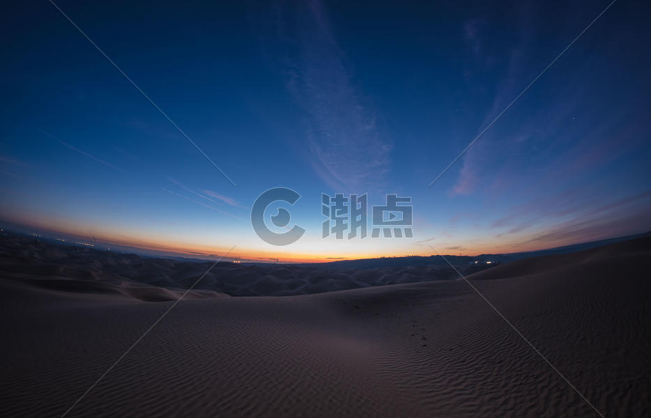 沙漠的日出图片素材免费下载