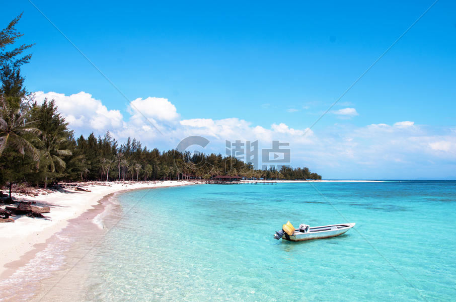 马来西亚美人鱼岛 海岛风景图片素材免费下载