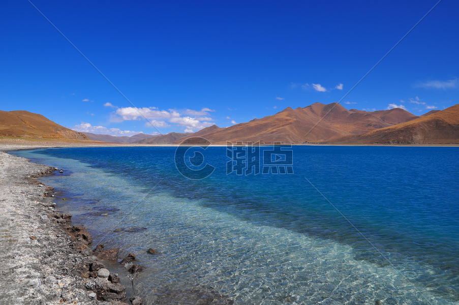 西藏风光 羊湖图片素材免费下载
