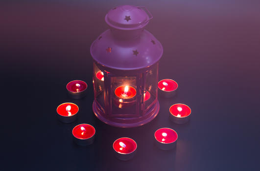 祈祷祷告燃烧的蜡烛图片素材免费下载