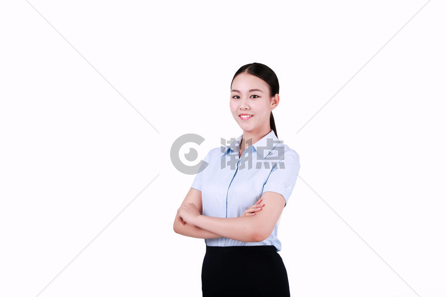 自信的女性商务白领图片素材免费下载