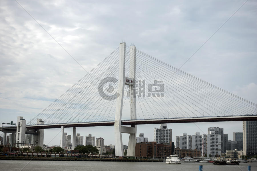 上海魔都的南浦大桥图片素材免费下载