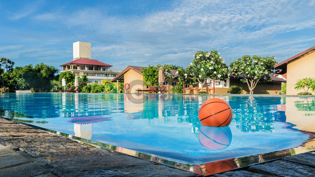 酒店度假村游泳池图片素材免费下载