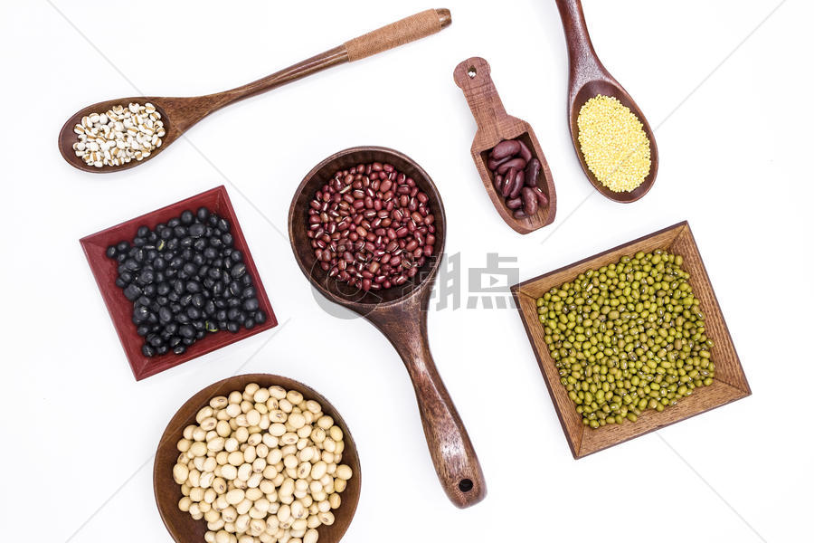 红豆薏米五谷杂粮图片素材免费下载