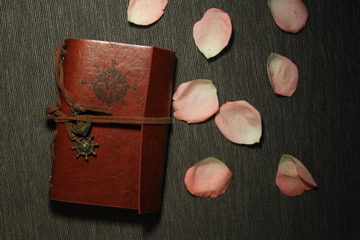 浪漫复古的爱情日记图片素材免费下载