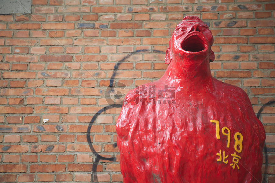 北京地标景点798创意园区图片素材免费下载