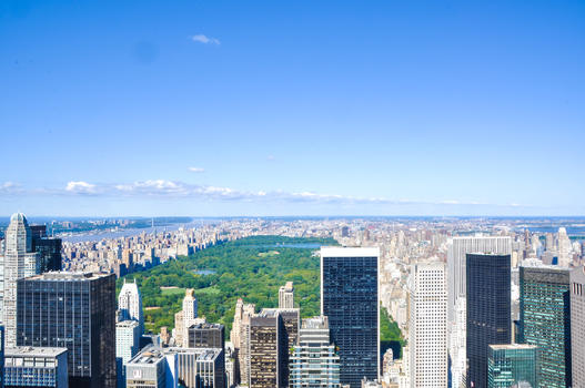 纽约中央公园俯瞰图片素材免费下载