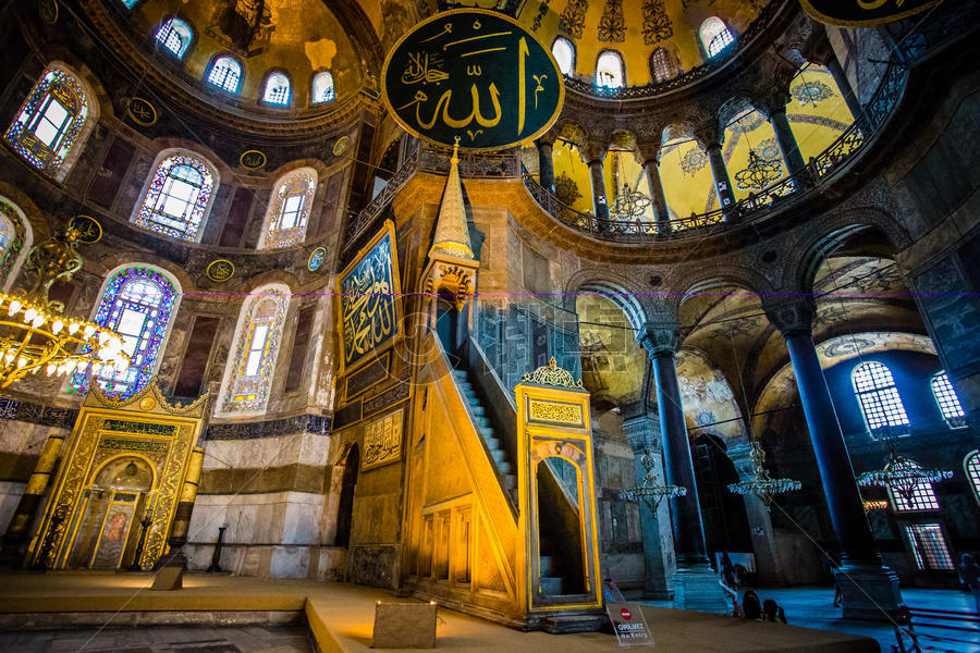 土耳其教堂内景图片素材免费下载