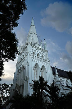 新加坡教堂图片素材免费下载