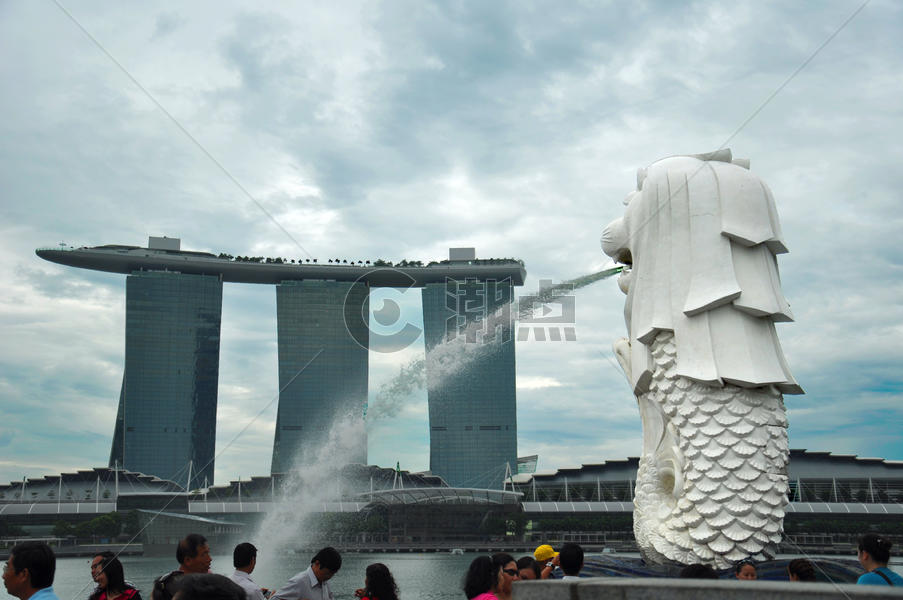 新加坡鱼尾狮图片素材免费下载