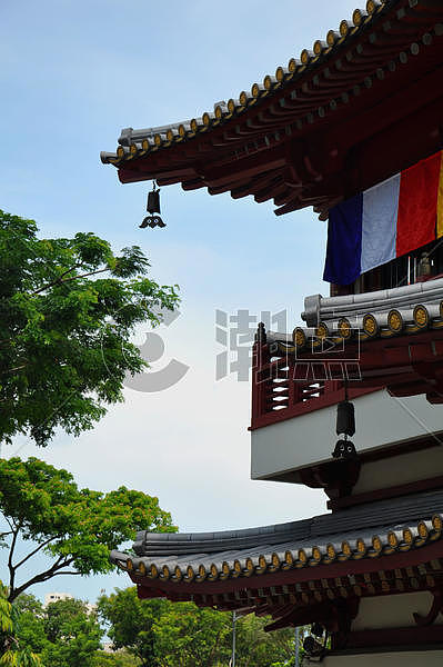 新加坡寺庙小景图片素材免费下载