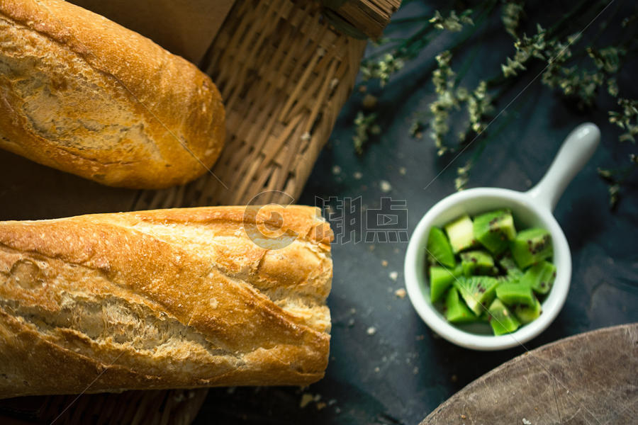 法棒面包营养早餐图片素材免费下载
