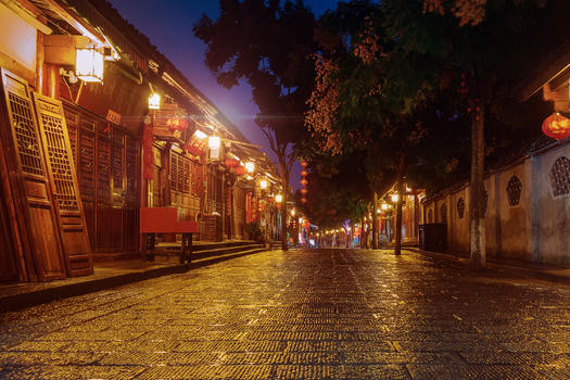 阆中古城旅行美景图片素材免费下载