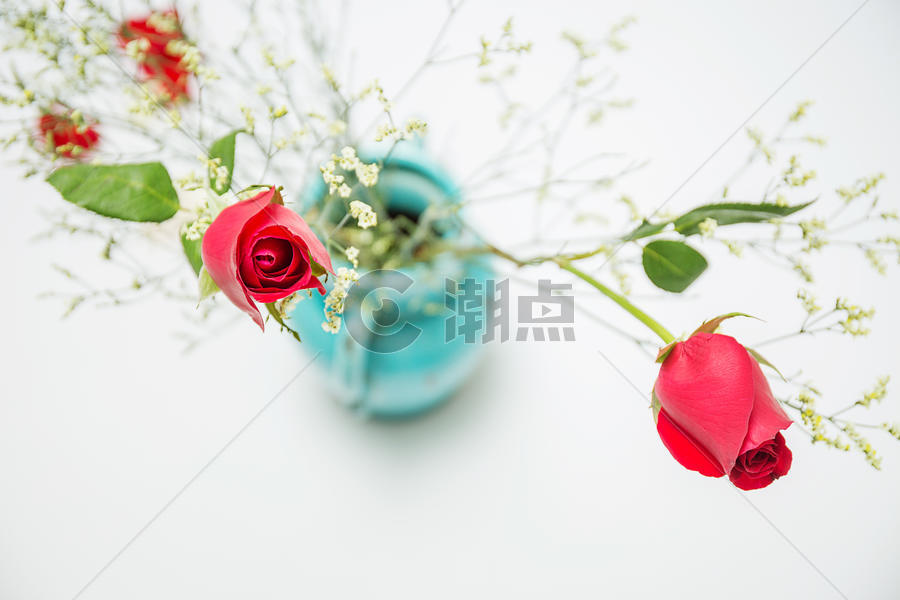 七夕浪漫玫瑰图片素材免费下载