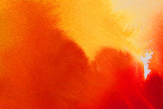 橘色系抽象水彩背景图片素材免费下载