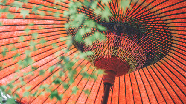 日本特色文化和伞图片素材免费下载