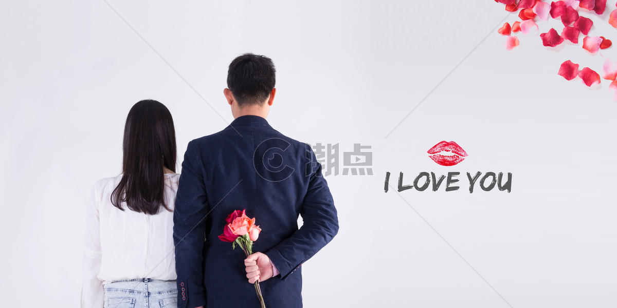 情人节玫瑰花爱情图片素材免费下载
