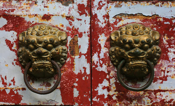 泉州光明之城城门门环图片素材免费下载